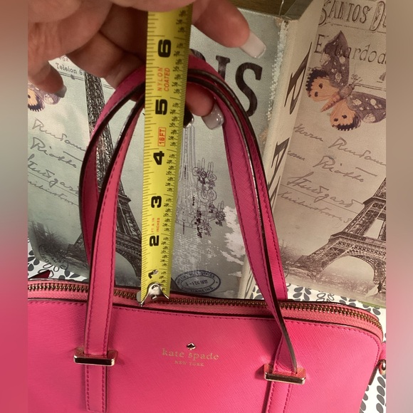 LIKE NEW KATE SPADE HOT PINK CROSSBODY BAG. - Picture 13 of 14